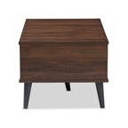 Mid-Century Modern Brown Coffee Table by