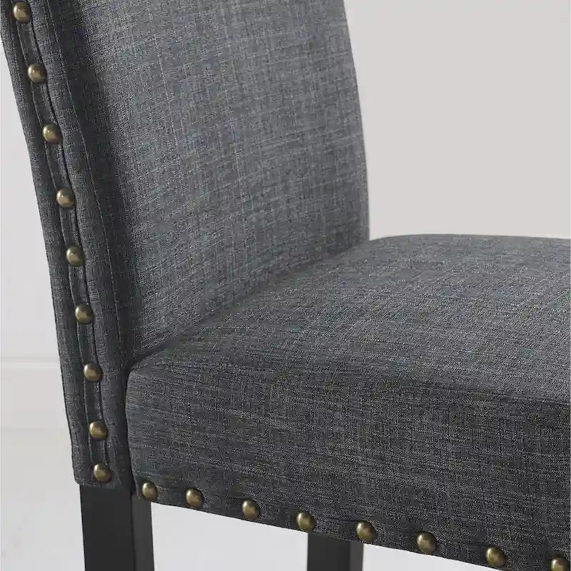 Roundhill Furniture Muzzi Contemporary 6-Piece Dining Set, Dining Table with 4 Stylish Chairs and a Bench