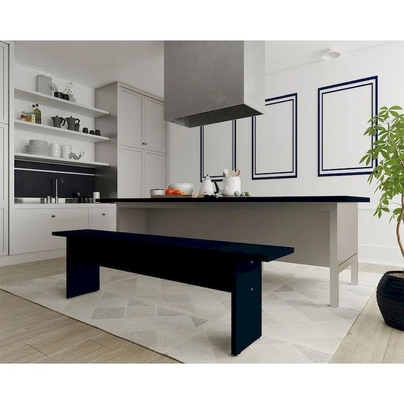 Manhattan Comfort Nomad 67.91 Modern Dining Bench