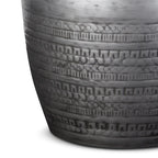 WYNDENHALL Jean 15  Wide Tribal Pattern Metal Accent Table & Assembled - 15 w x 15  d x 20  h