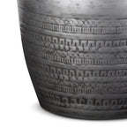 WYNDENHALL Jean 15  Wide Tribal Pattern Metal Accent Table & Assembled - 15 w x 15  d x 20  h