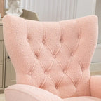 Tufted Rocking Chair Single Sofa Accent Rocker