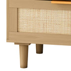 6 drawers Rattan dresser Rattan Drawer, Bedroom,Living Room