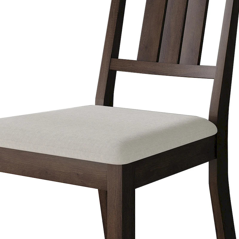 CraftPorch Classic Wooden Dining Chairs (Set of 2) - N/A