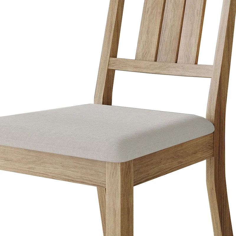 CraftPorch Classic Wooden Dining Chairs (Set of 2) - N/A