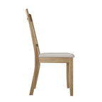 CraftPorch Classic Wooden Dining Chairs (Set of 2) - N/A