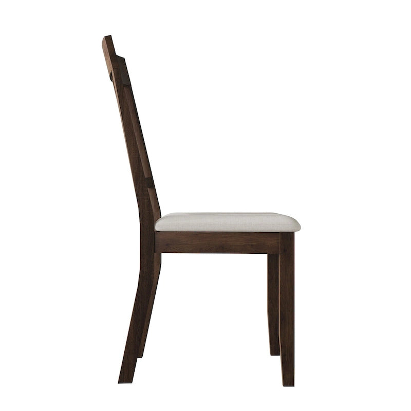 CraftPorch Classic Wooden Dining Chairs (Set of 2) - N/A
