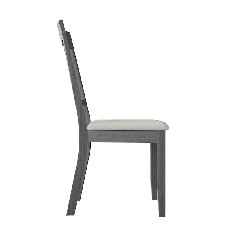 CraftPorch Classic Wooden Dining Chairs (Set of 2) - N/A