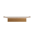 Mid Century Modern Wood 62.99 In. Floating Living Room Entertainment Furniture