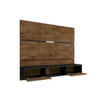 Mid Century Modern Wood 62.99 In. Floating Living Room Entertainment Furniture