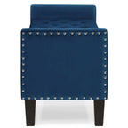 Entryway Living Room Soft Padded Seat with Armrest,Bed Bench