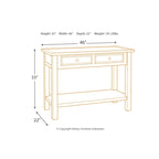 Signature Design by  Bolanburg Farmhouse Sofa Table