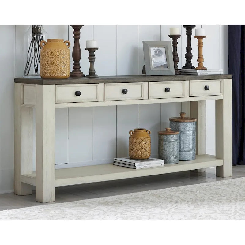 Signature Design by  Bolanburg Farmhouse Sofa Table