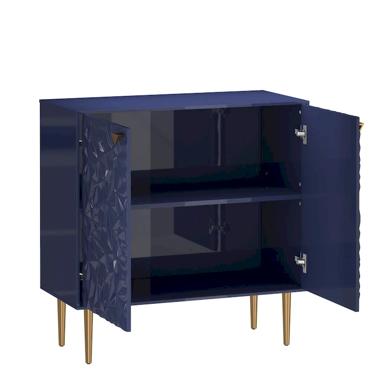 Clihome 2 Door Locker Storage Accent Cabinet