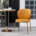 Amoa Contemporary Velvet Upholstery Dining Chair