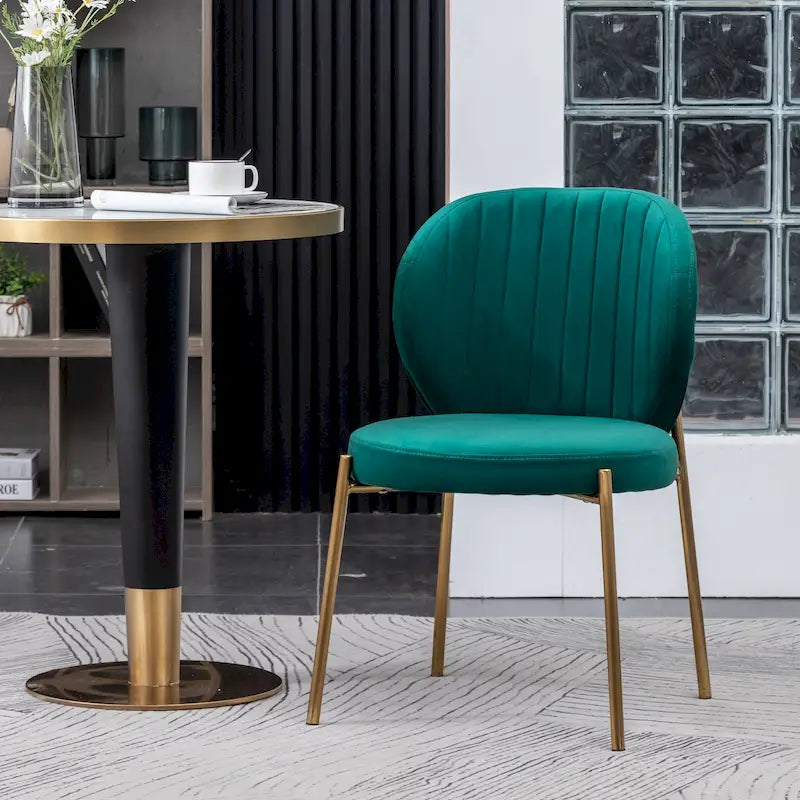 Amoa Contemporary Velvet Upholstery Dining Chair