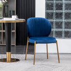  Amoa Contemporary Velvet Upholstery Dining Chair