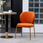 Amoa Contemporary Velvet Upholstery Dining Chair