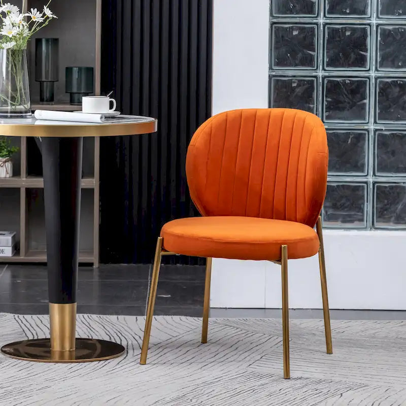 Amoa Contemporary Velvet Upholstery Dining Chair