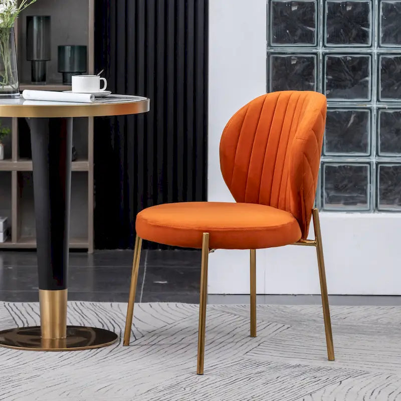 Amoa Contemporary Velvet Upholstery Dining Chair