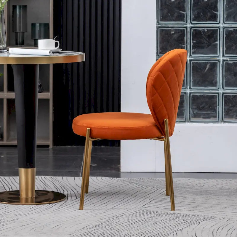 Amoa Contemporary Velvet Upholstery Dining Chair