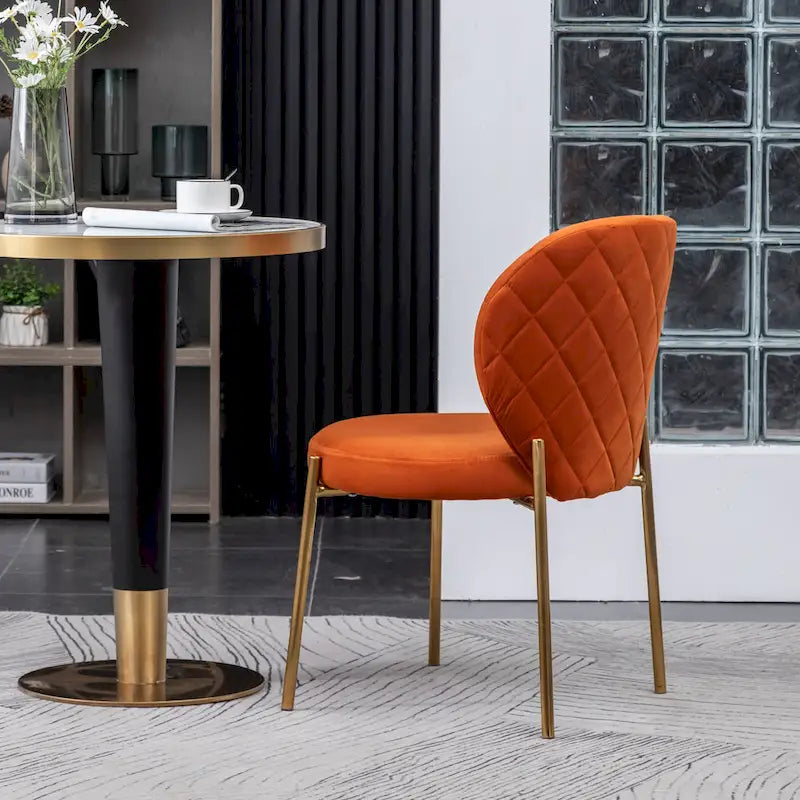 Amoa Contemporary Velvet Upholstery Dining Chair