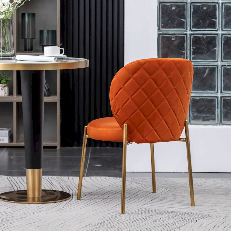 Amoa Contemporary Velvet Upholstery Dining Chair