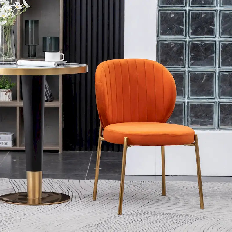 Amoa Contemporary Velvet Upholstery Dining Chair