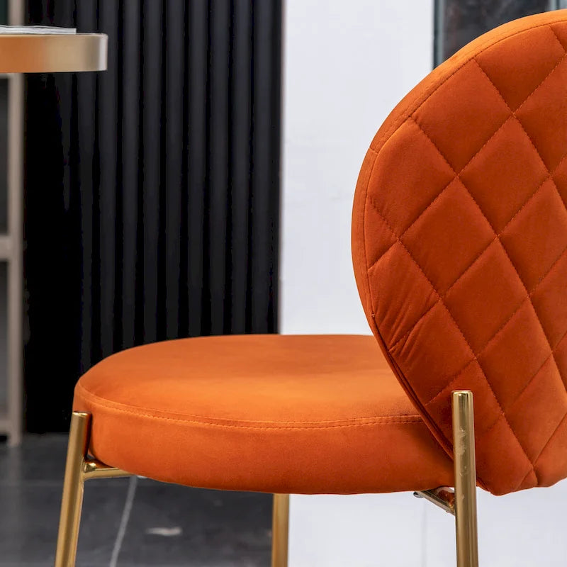 Amoa Contemporary Velvet Upholstery Dining Chair