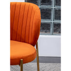 Amoa Contemporary Velvet Upholstery Dining Chair