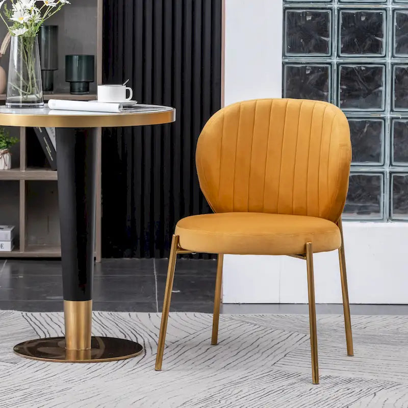 Amoa Contemporary Velvet Upholstery Dining Chair