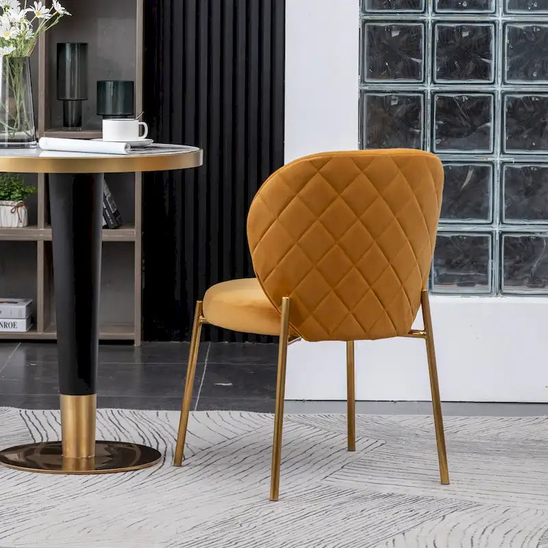 Amoa Contemporary Velvet Upholstery Dining Chair
