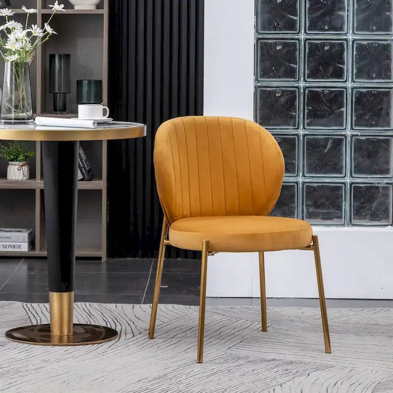 Amoa Contemporary Velvet Upholstery Dining Chair