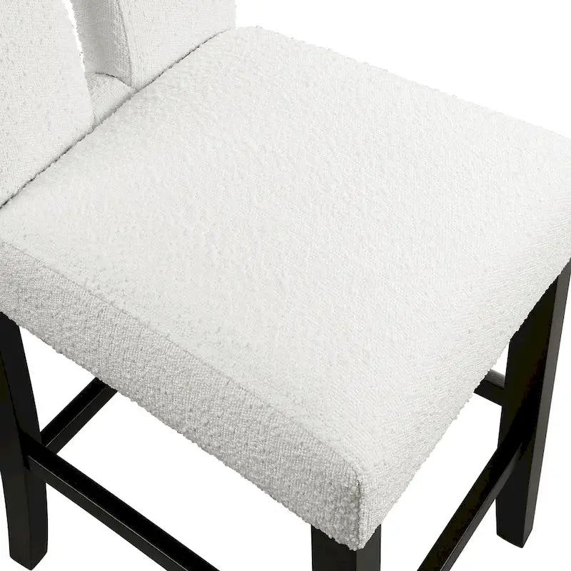 Strick & Bolton Lange Modern Upholstered Counter Height Chair (Set of 2)