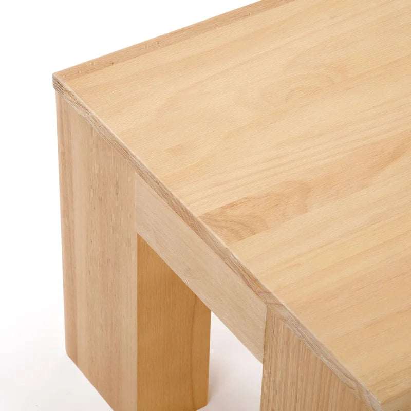 Plank and Beam Modern Rectangular Coffee Table - 40  x 20