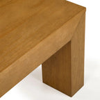 Plank and Beam Modern Rectangular Coffee Table - 40  x 20
