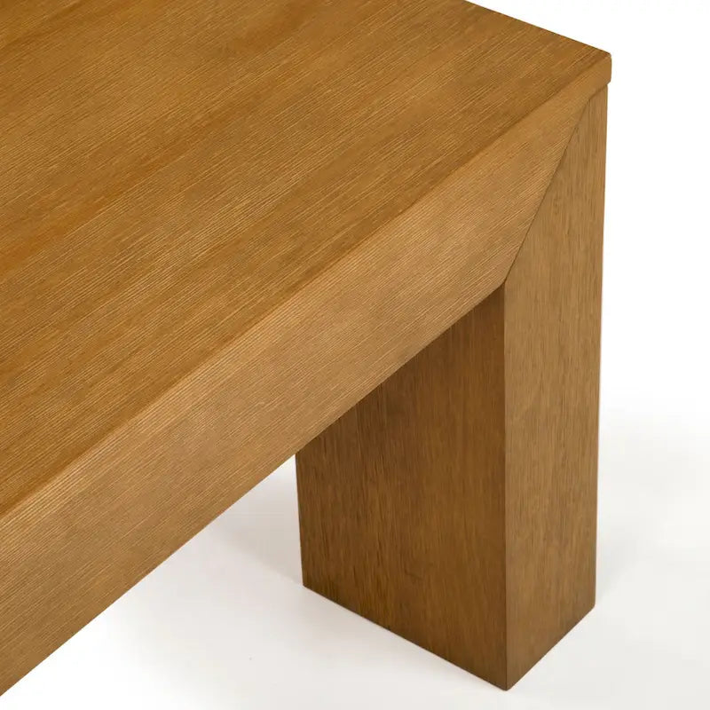 Plank and Beam Modern Rectangular Coffee Table - 40  x 20