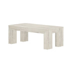 Plank and Beam Modern Rectangular Coffee Table - 40  x 20