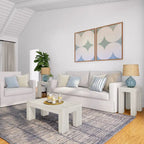 Plank and Beam Modern Rectangular Coffee Table - 40  x 20