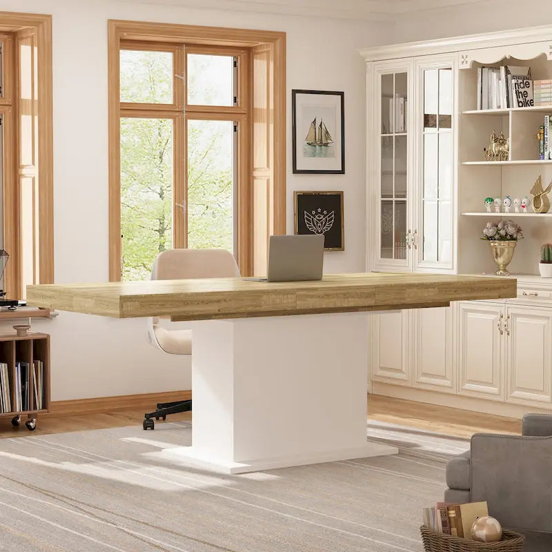 78.7 W Extendable Table Dining Table Meeting Table Working Station