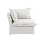 123  Upholstered Sectional Sofa Minimalist Velvet Couch