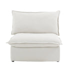 123  Upholstered Sectional Sofa Minimalist Velvet Couch