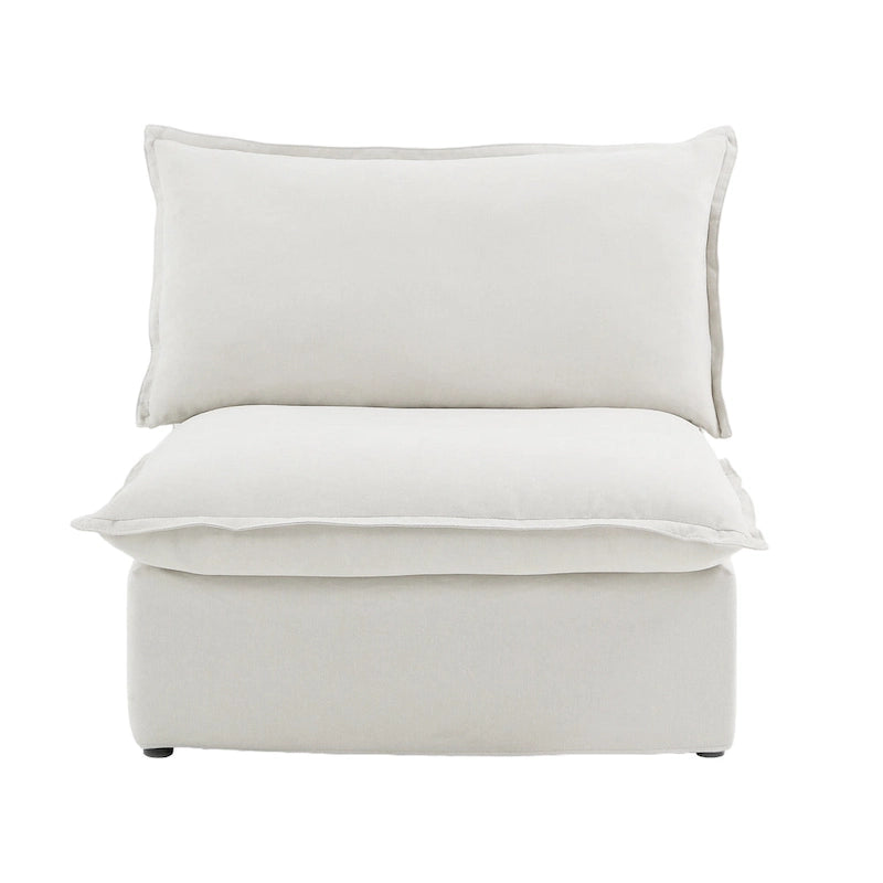 123  Upholstered Sectional Sofa Minimalist Velvet Couch