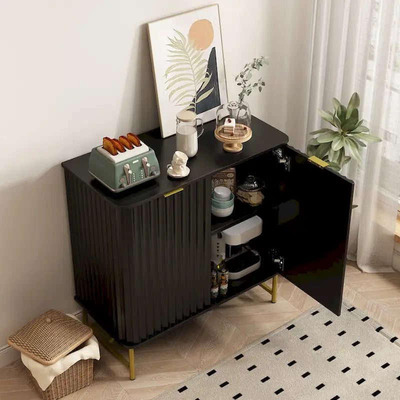 Clihome Modern MDF 2-Door Accent Sideboard