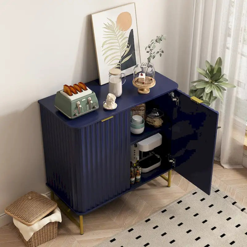 Clihome Modern MDF 2-Door Accent Sideboard