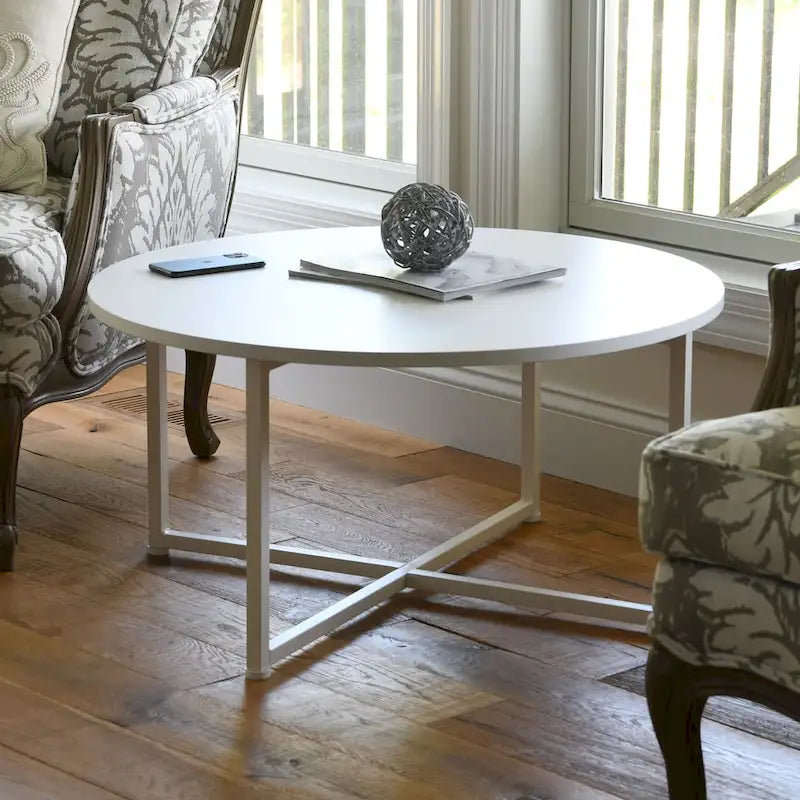 Household Essentials Round Coffee Table - 31.5