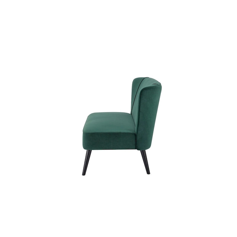 Porch & Den Brooklawn Wingback Mid-century Loveseat