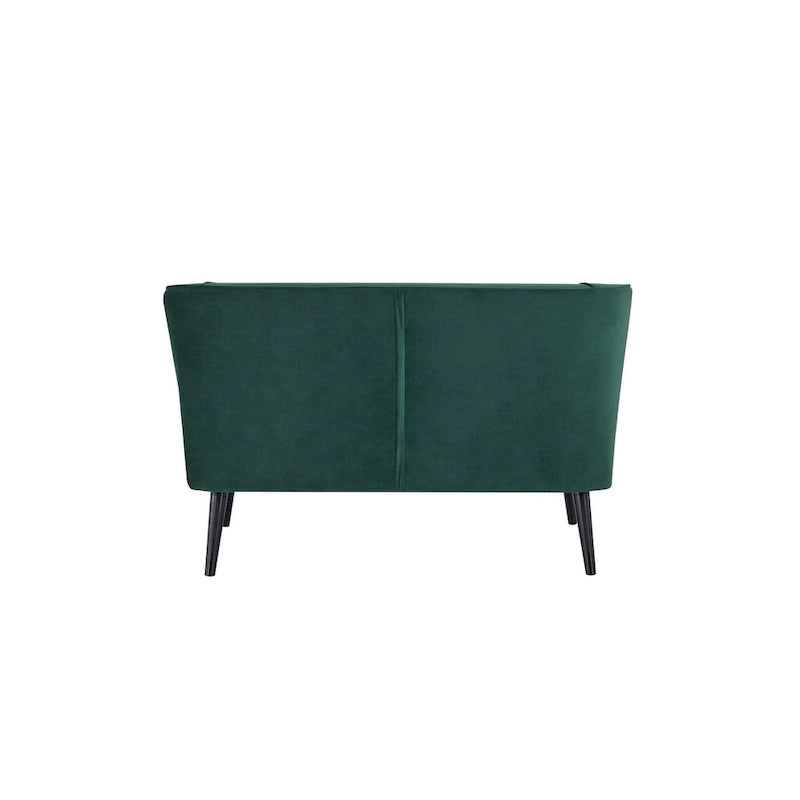 Porch & Den Brooklawn Wingback Mid-century Loveseat