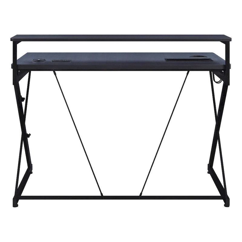 Emulator Battlestation Gaming Desk with RGB LED Lights