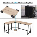 MCombo Corner L-Shape Gaming Desk, MDF 7121